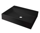 Mosdó, Deante Correo pultra építhető gránit mosdó, fekete 50x40 cm CQR_NU5S