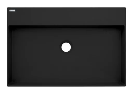 Mosdó, Deante Correo pultra építhető gránit mosdó, fekete 40x60 cm CQR_NU6S