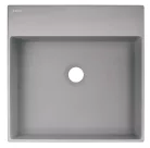 Mosdó, Deante Correo pultra építhető gránit mosdó, metálszürke 40x40 cm CQR_SU4S