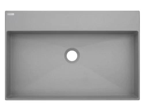 Mosdó, Deante Correo pultra építhető gránit mosdó, metálszürke 60x40 cm CQR_SU6S