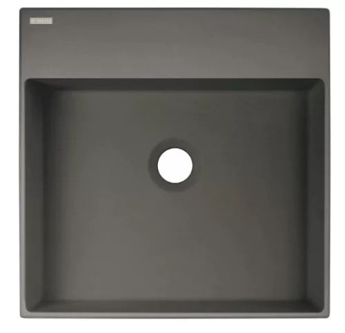 Mosdó, Deante Correo pultra építhető gránit mosdó antracit metál 40x40 cm CQR_TU4S