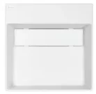 Mosdó, Deante Correo pultra építhető gránit mosdó alabástrom lefolyófedéllel 40x40 cm CQR_AU4M