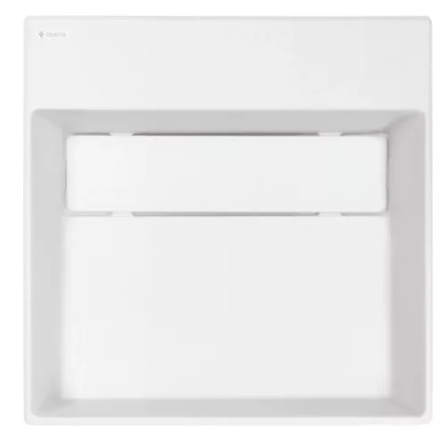 Mosdó, Deante Correo pultra építhető gránit mosdó alabástrom lefolyófedéllel 40x40 cm CQR_AU4M