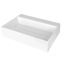   Mosdó, Deante Correo pultra építhető gránit mosdó alabástrom lefolyófedéllel 40x60 cm CQR_AU6M