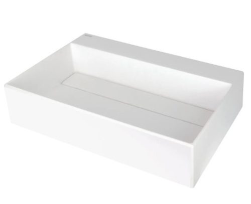 Mosdó, Deante Correo pultra építhető gránit mosdó alabástrom lefolyófedéllel 40x60 cm CQR_AU6M