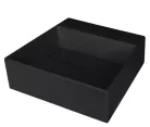 Mosdó, Deante Correo pultra építhető gránit mosdó fekete lefolyófedéllel 40x40 CQR_NU4M