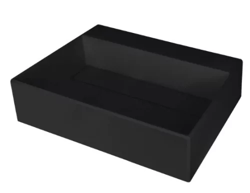 Mosdó, Deante Correo pultra építhető gránit mosdó fekete lefolyófedéllel 40x50 CQR_NU5M