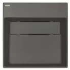 Mosdó, Deante Correo pultra építhető gránit mosdó antracit metál lefolyófedéllel 40x40 CQR_TU4M