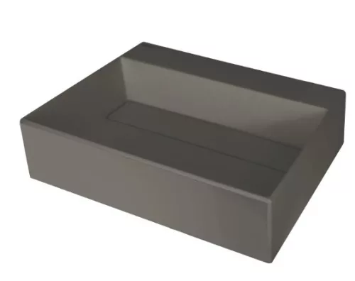 Mosdó, Deante Correo pultra építhető gránit mosdó antracit metál lefolyófedéllel 40x50 CQR_TU5M