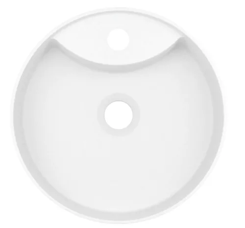 Mosdó, Deante Silia pultra építhető gránit mosdó csaplyukkal alabástrom 36 cm CQS_AU4B