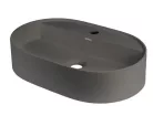 Mosdó, Deante Silia pultra építhető gránit mosdó csaplyukkal antracit metál 35x55 cm CQS_TU6B