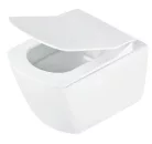 WC, Deante Anemon fali, perem nélküli wc csésze, fehér CDZ_6ZPW