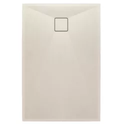   Zuhanytálca, Deante Correo szögletes, gránit zuhanytálca, beige 120x80 KQR_544B