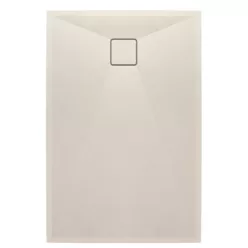   Zuhanytálca, Deante Correo szögletes, gránit zuhanytálca, beige 140x90 KQR_547B