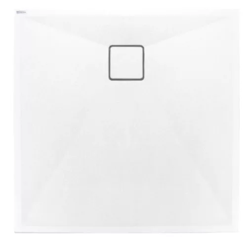 Zuhanytálca, Deante Correo szögletes, gránit zuhanytálca, alabástrom 80x80 KQR_A42B