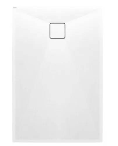 Zuhanytálca, Deante Correo szögletes, gránit zuhanytálca, alabástrom 120x90 KQR_A43B