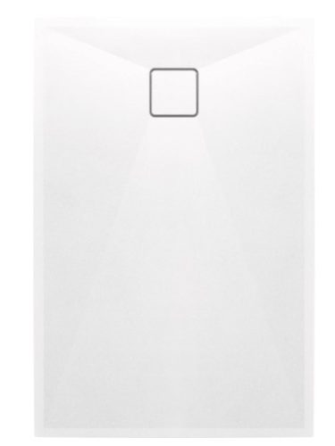 Zuhanytálca, Deante Correo szögletes, gránit zuhanytálca, alabástrom 120x80 KQR_A44B