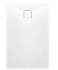 Zuhanytálca, Deante Correo szögletes, gránit zuhanytálca, alabástrom 100x80 KQR_A46B