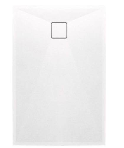 Zuhanytálca, Deante Correo szögletes, gránit zuhanytálca, alabástrom 100x80 KQR_A46B