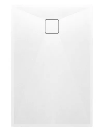 Zuhanytálca, Deante Correo szögletes, gránit zuhanytálca, alabástrom 100x80 KQR_A46B