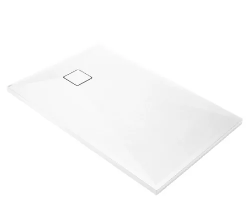 Zuhanytálca, Deante Correo szögletes, gránit zuhanytálca, alabástrom 90x70 KQR_A71B