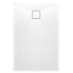   Zuhanytálca, Deante Correo szögletes, gránit zuhanytálca, alabástrom 120x70 KQR_A73B