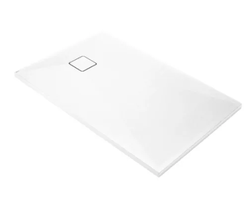 Zuhanytálca, Deante Correo szögletes, gránit zuhanytálca, alabástrom 120x70 KQR_A73B