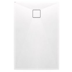  Zuhanytálca, Deante Correo szögletes, gránit zuhanytálca, alabástrom 100x70 KQR_A75B