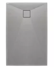 Zuhanytálca, Deante Correo szögletes, gránit zuhanytálca, metálszürke 120x90 KQR_S43B