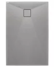 Zuhanytálca, Deante Correo szögletes, gránit zuhanytálca, metálszürke 120x80 KQR_S44B