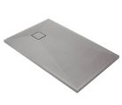 Zuhanytálca, Deante Correo szögletes, gránit zuhanytálca, metálszürke 90x70 KQR_S71B