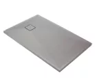Zuhanytálca, Deante Correo szögletes, gránit zuhanytálca, metálszürke 120x70 KQR_S73B