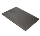 Zuhanytálca, Deante Correo szögletes, gránit zuhanytálca, antracit metál 140x90 KQR_T47B