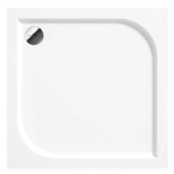   Zuhanytálca, Deante Cubic akril, szögletes zuhanytálca, fehér 80x80 KTK_042B
