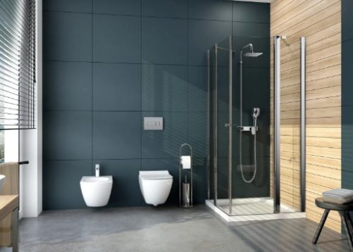 Zuhanytálca, Deante Cubic akril, szögletes zuhanytálca, fehér 80x80 KTK_042B