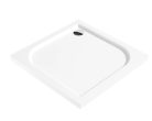 Zuhanytálca, Deante Cubic akril, szögletes zuhanytálca, fehér 80x80 KTK_042B