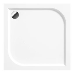   Zuhanytálca, Deante Cubic akril, szögletes zuhanytálca, fehér 90x90 KTK_041B
