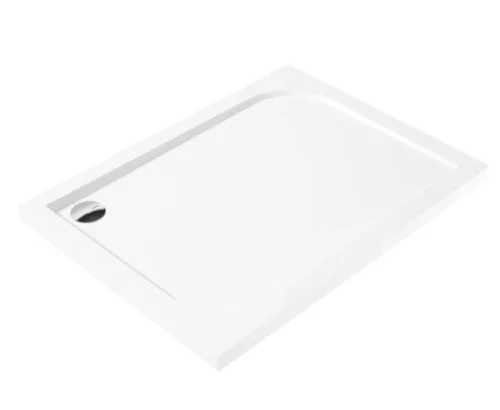 Zuhanytálca, Deante Cubic akril, szögletes zuhanytálca, fehér 90x120 KTK_043B