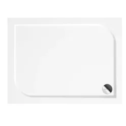   Zuhanytálca, Deante Cubic akril, szögletes zuhanytálca, fehér 80x120 KTK_044B