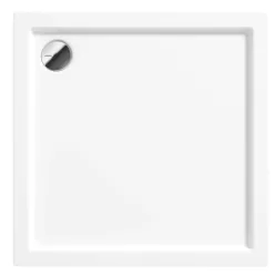   Zuhanytálca, Deante Jasmin akril, szögletes zuhanytálca, fehér 90x90 KGJ_041B
