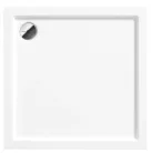Zuhanytálca, Deante Jasmin akril, szögletes zuhanytálca, fehér 80x80 KGJ_042B