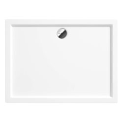   Zuhanytálca, Deante Jasmin akril, szögletes zuhanytálca, fehér 100x80 KGJ_046B