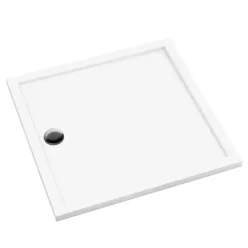   Zuhanytálca, Deante Prizma akril, szögletes zuhanytálca, fehér 80x80 KTJ_082B