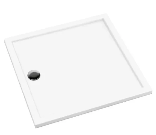 Zuhanytálca, Deante Prizma akril, szögletes zuhanytálca, fehér 80x80 KTJ_082B