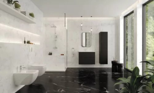 Zuhanytálca, Deante Prizma akril, szögletes zuhanytálca, fehér 120x90 KTJ_083B