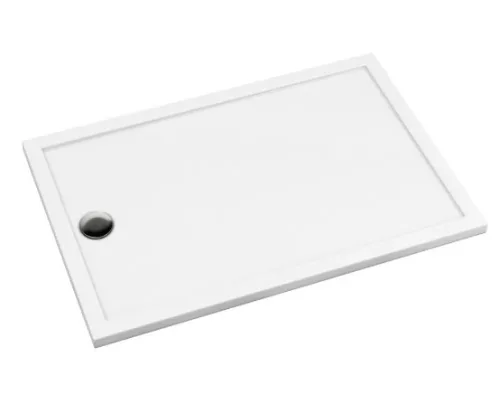 Zuhanytálca, Deante Prizma akril, szögletes zuhanytálca, fehér 120x80 KTJ_084B