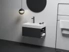 Mosdó, Ravak Lite 80x60 mosdó, túlfolyó nélkül, csaptelep furattal, jobbos XJXP1280001