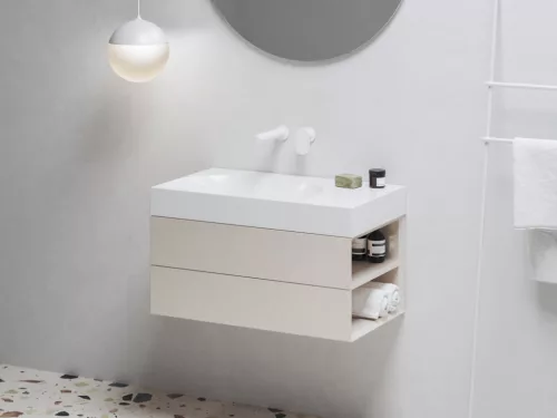 Mosdó, Ravak Lite 80x60 mosdó, túlfolyó és csaptelep furat nélkül, jobbos XJXP1380001
