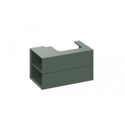   Alsó szekrény, Ravak SD Lite 80 fürdőszobai szekrény, grey green, balos X000001876