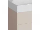 Alsó szekrény, Ravak SD Lite 80 fürdőszobai szekrény, alabaster pink, jobbos X000001890